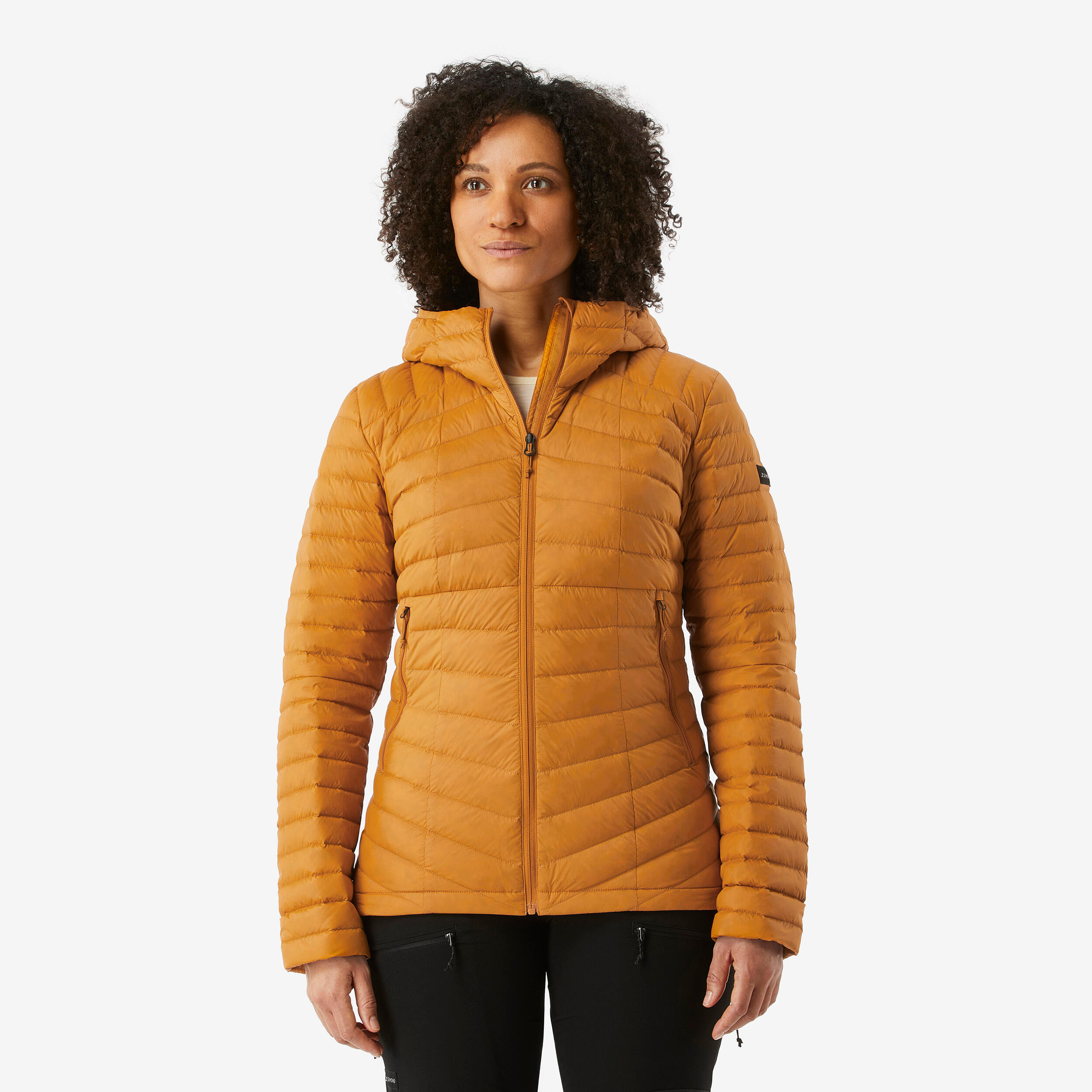 Doudoune duvet à capuche MT100 – Femme