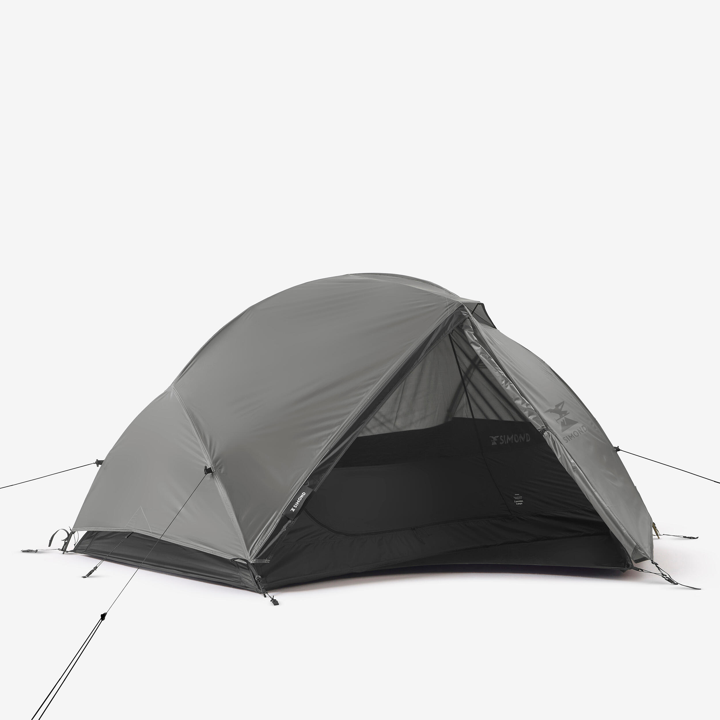 Tente dôme de trekking 2 places autoportante MT900