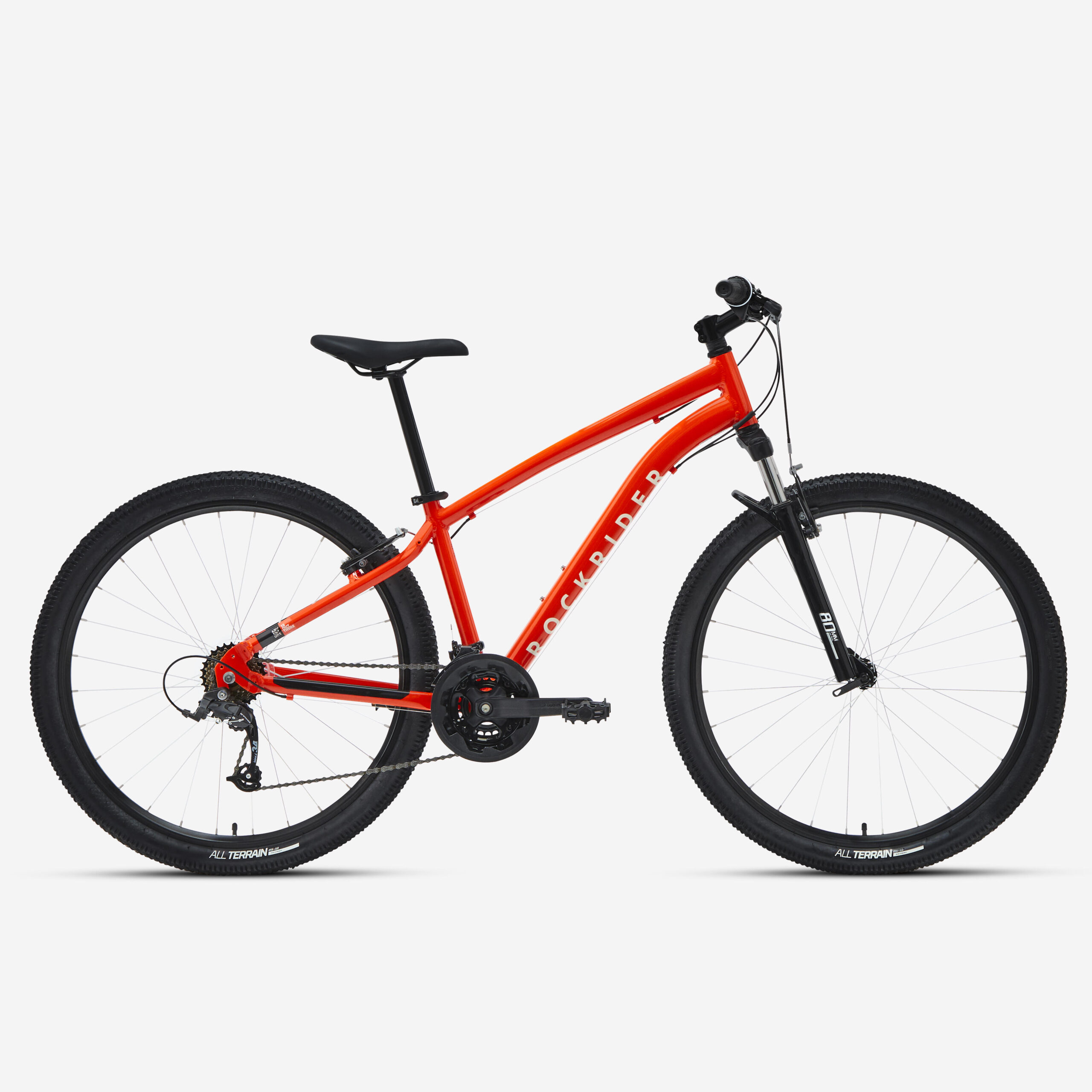 VTT randonnée EXPL 50 rouge Rockrider