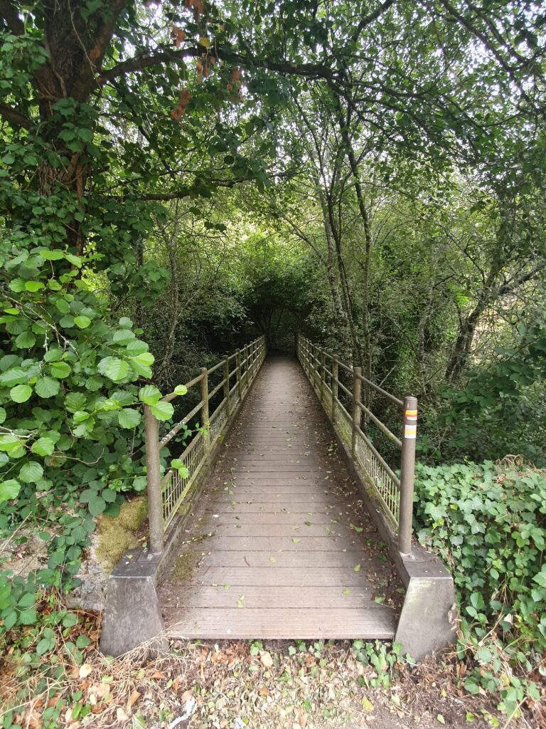 Un chemin de randonnée à Clisson, en Loire-Atlantique