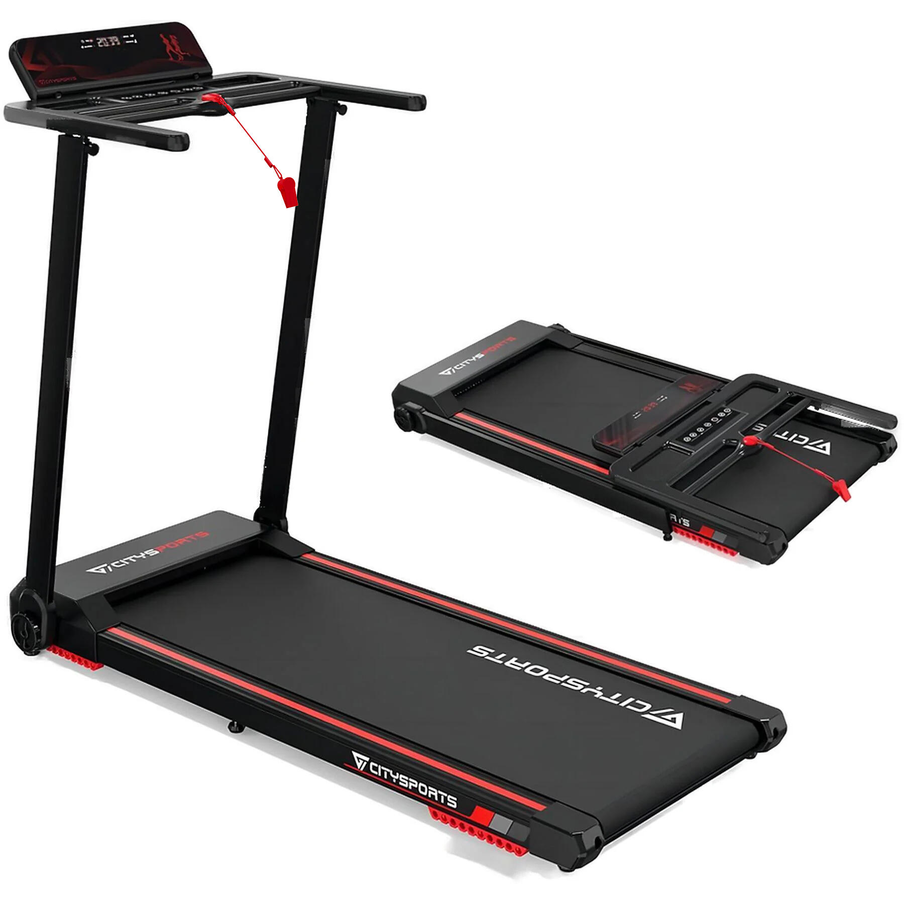 Tapis de course pliable Citysports WP9 12 km/h Bluetooth