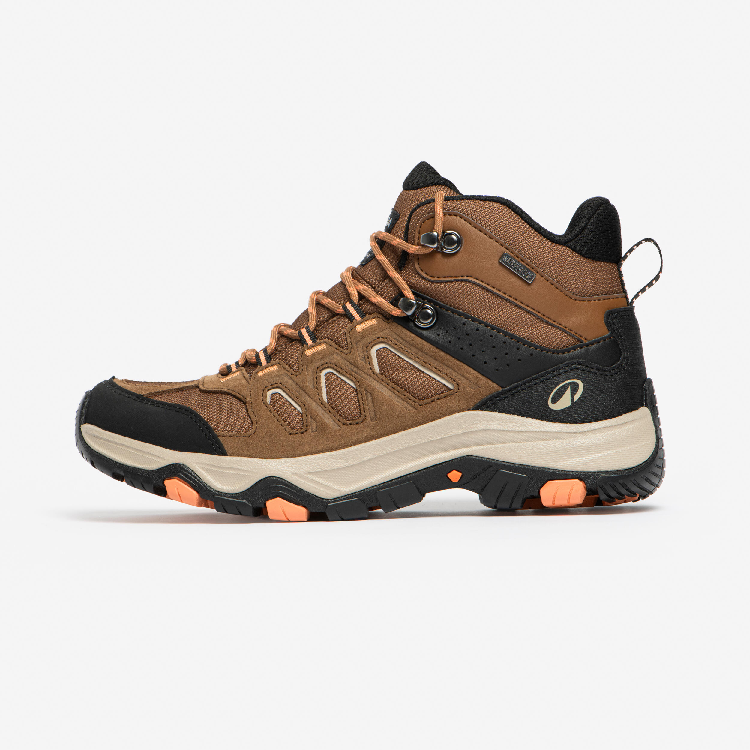Chaussures de randonnée hautes imperméables MH500 femme