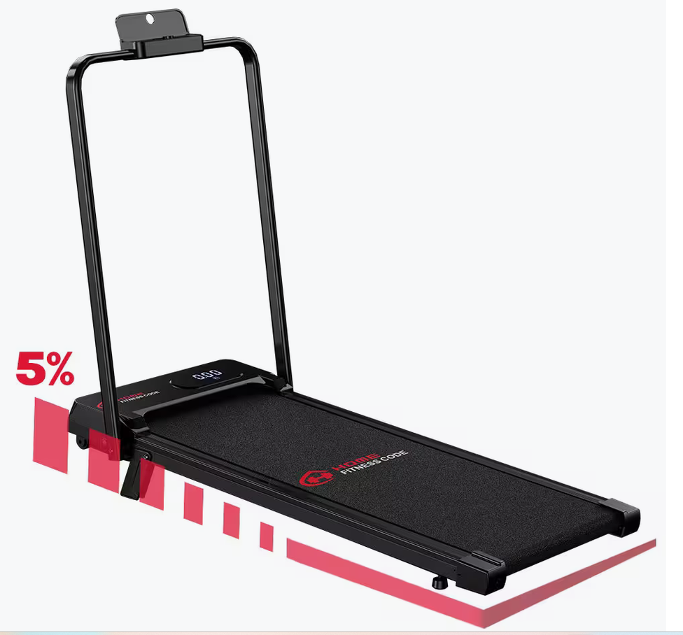 Tapis de marche pliable HomeFitnessCode 1 à 6 km/h